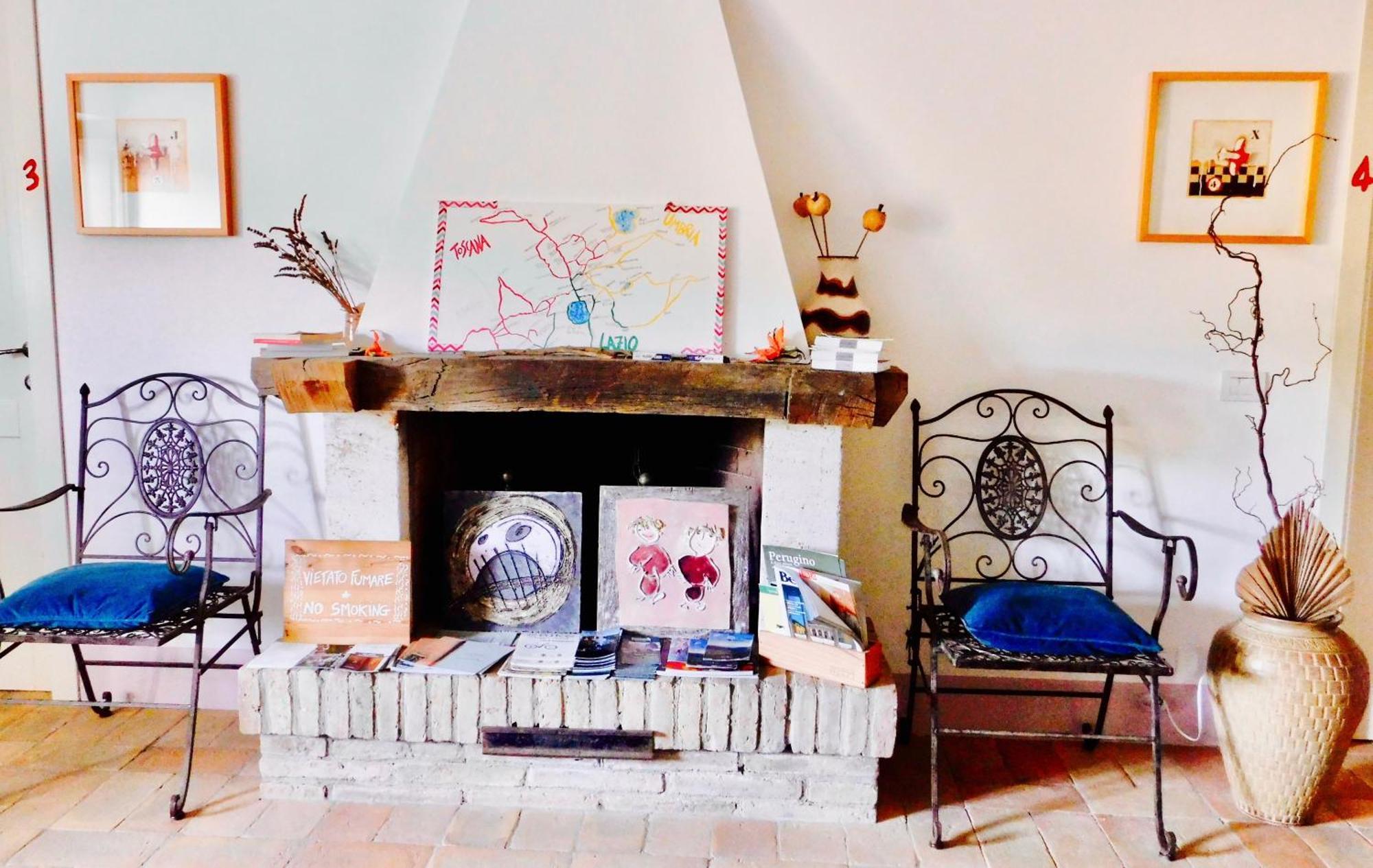 Podere Orto Wine Country House Trevinano Екстериор снимка